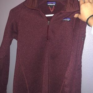 Burgundy Patagonia Sweater